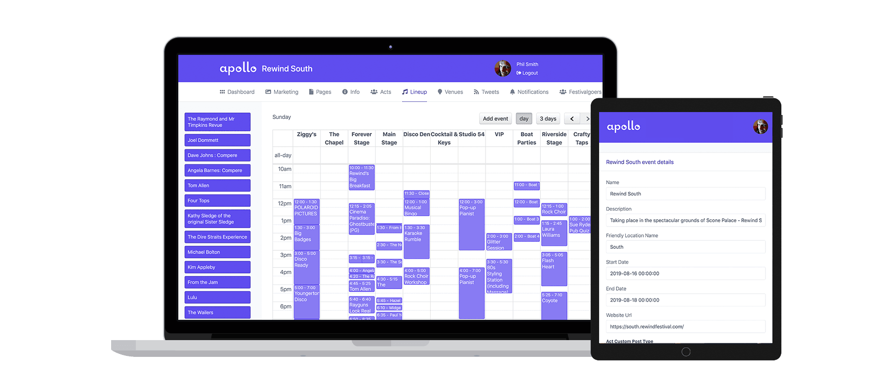 Apollo project screenshot