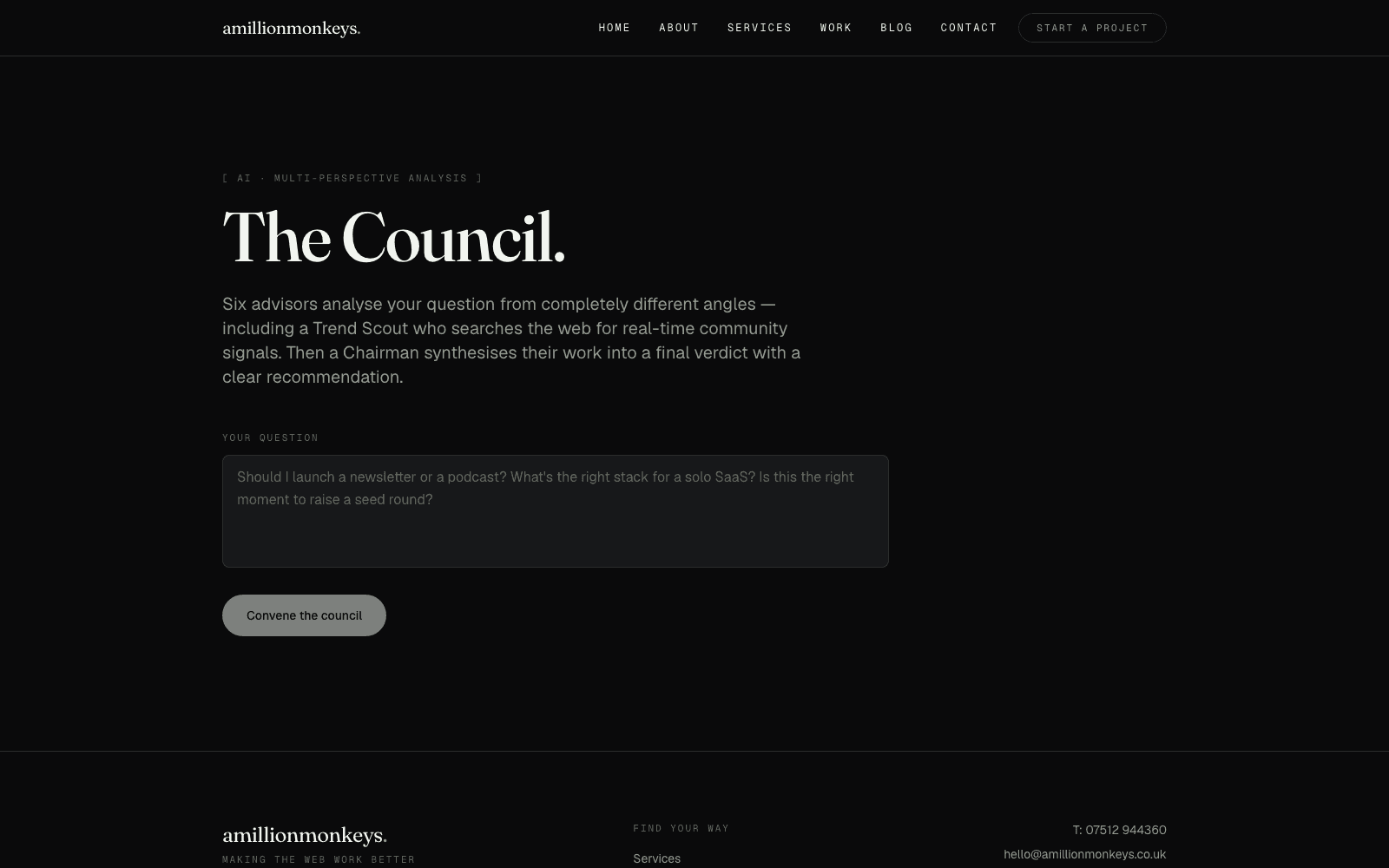 The Council project screenshot