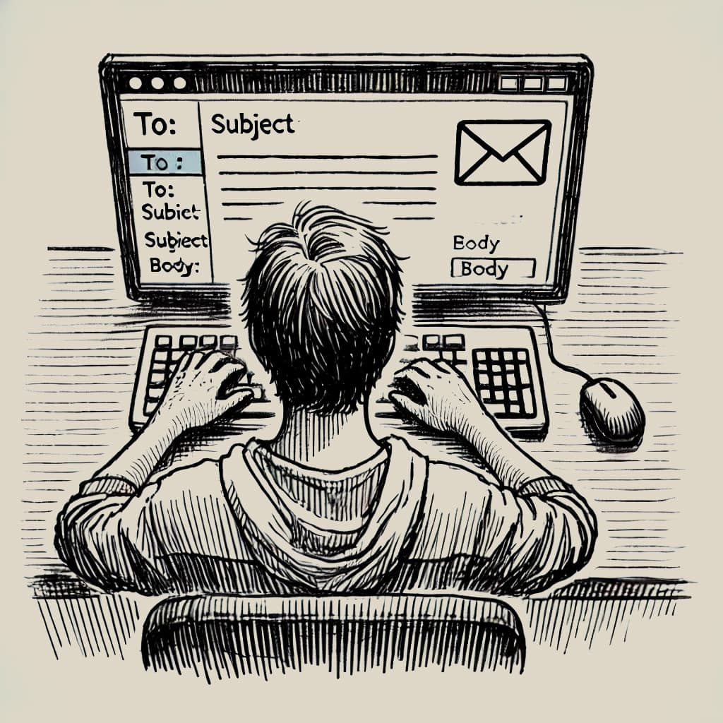 Email templating - screenshot showing example of our work