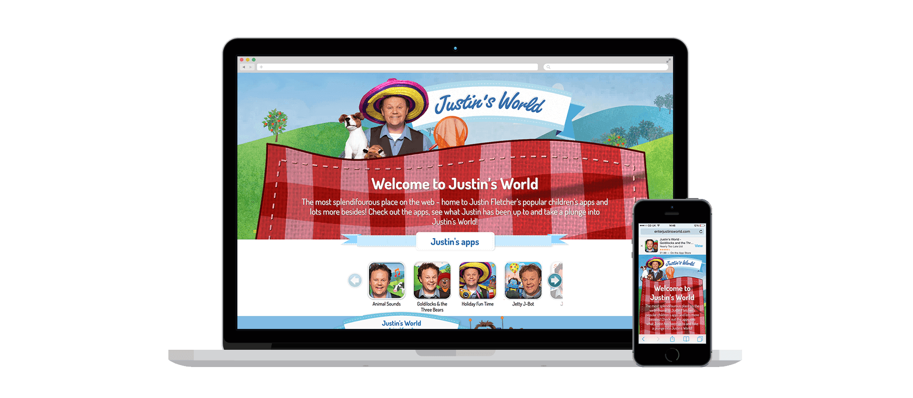 Justin project screenshot