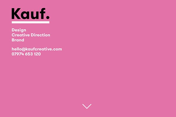 kauf creative — project thumbnail