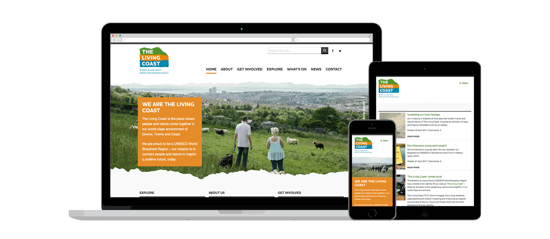 The Living Coast project screenshot