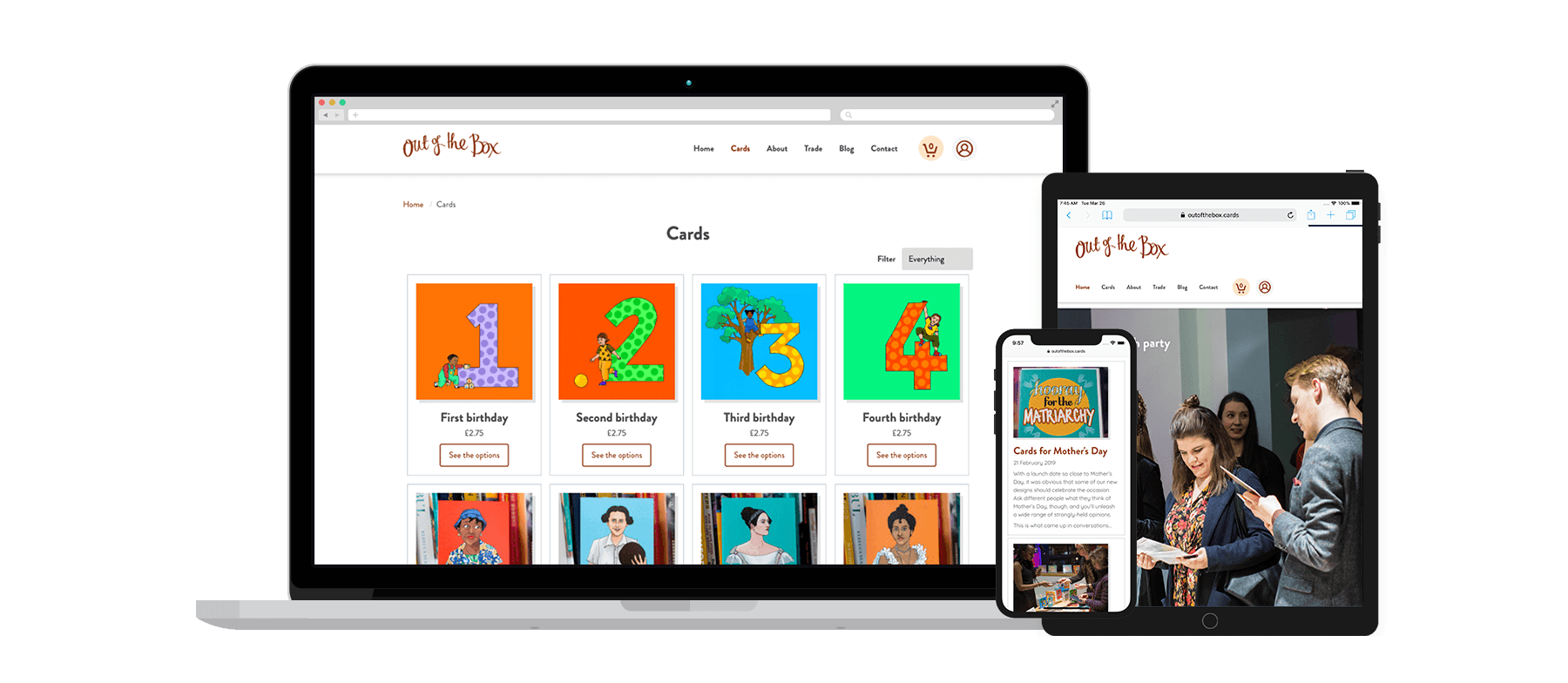 Out of the Box project screenshot