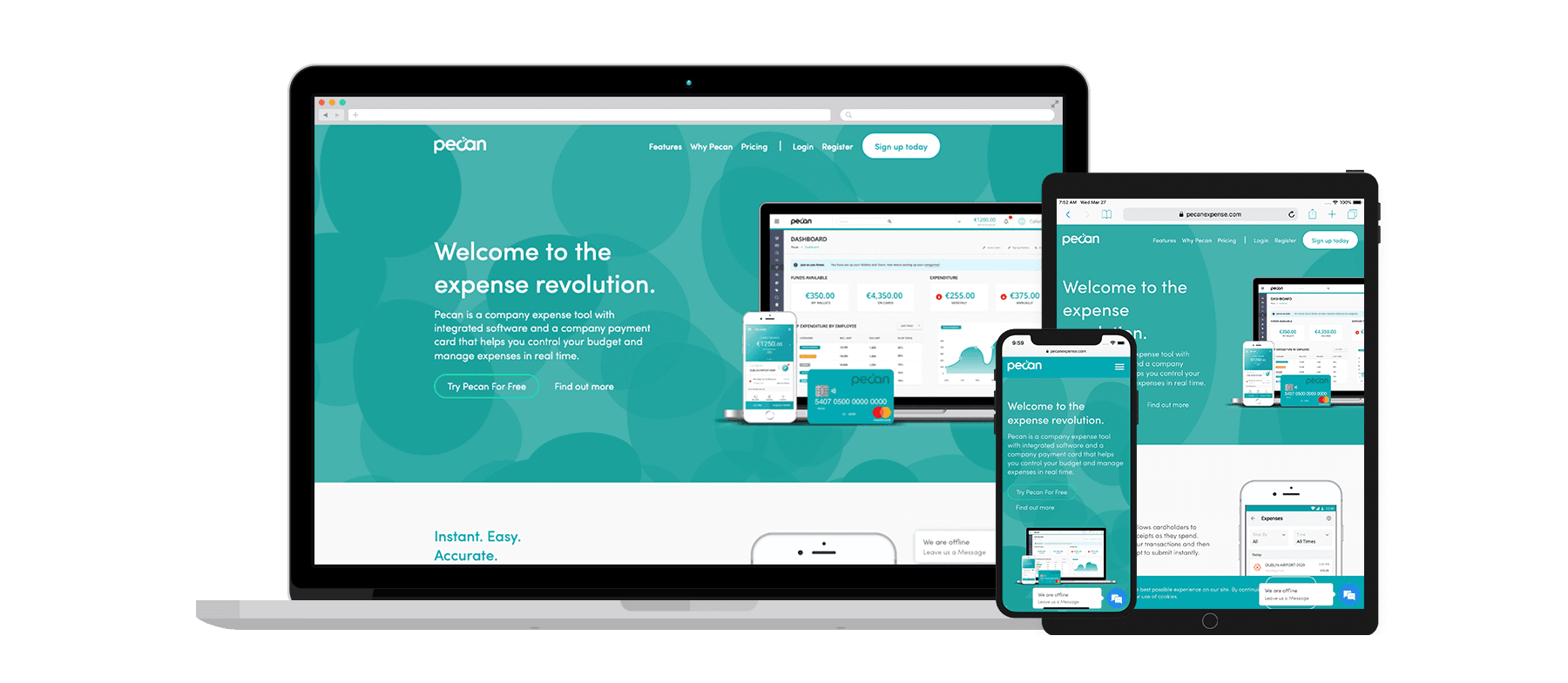 Hey Pecan project screenshot