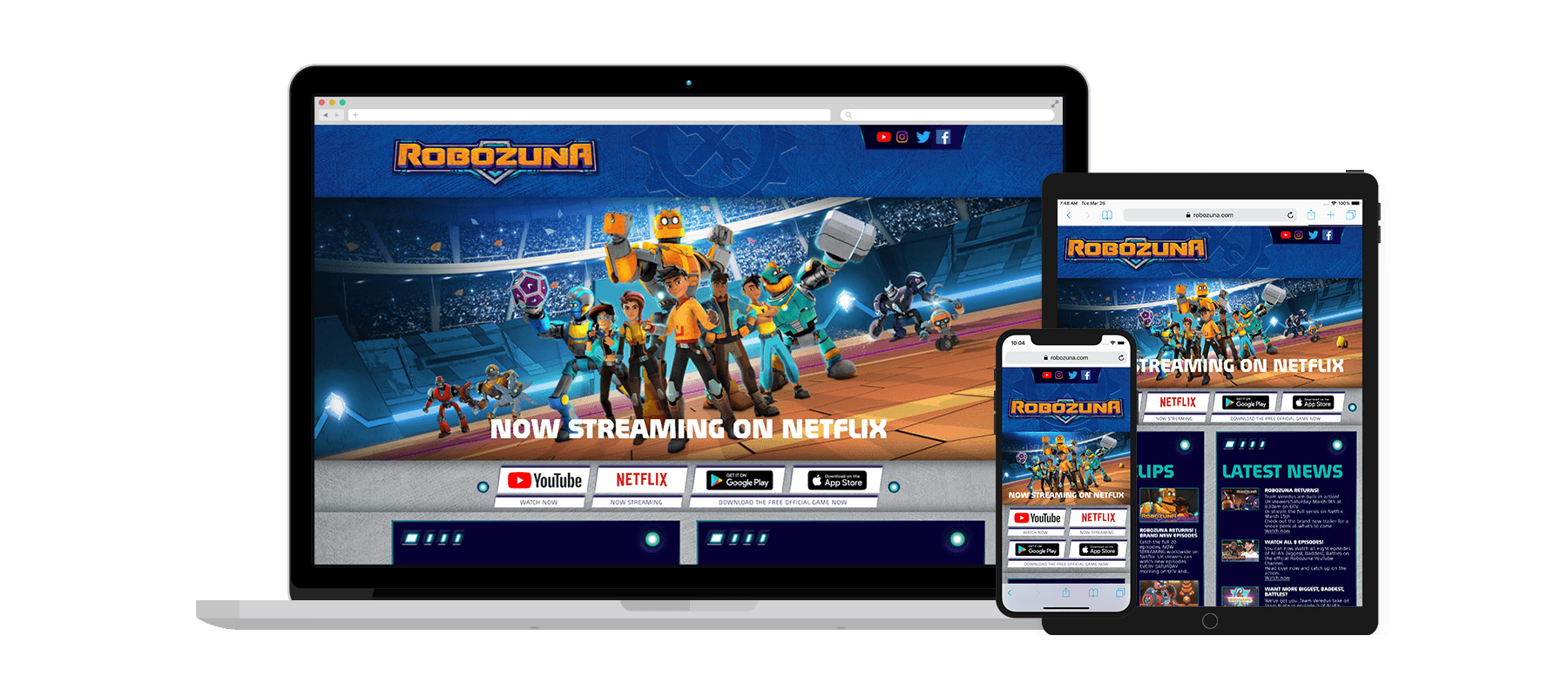 Robozuna project screenshot