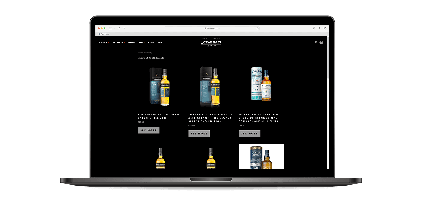 Torabhaig project screenshot