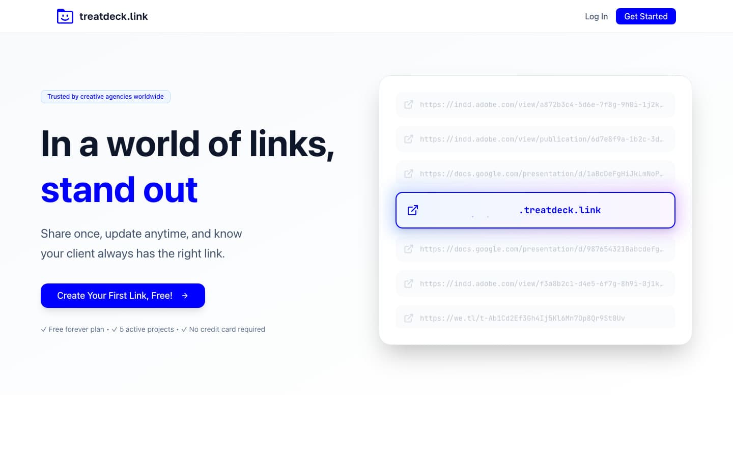 Treatdeck hero background image